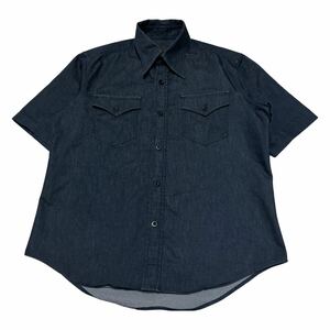 TAKEO KIKUCHI タケオキクチ 半袖シャツ デニムシャツ ストレッチシャツ 3
