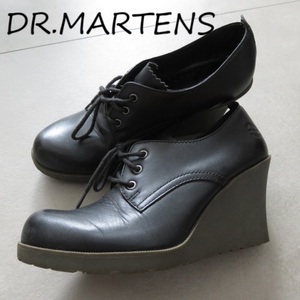 送料込 匿名配送 DR.MARTENS ドクターマーチン　厚底レザーシューズ　EU37　UK4