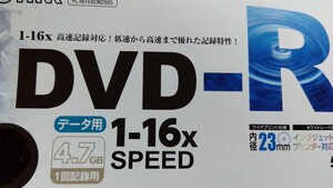 データ用DVD-R 16倍速 24枚 PC-M16XDRDソフトケース入り