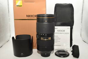 【特上品】Nikon 望遠ズームレンズ AF-S NIKKOR 80-400mm f/4.5-5.6G ED VR フルサイズ対応　#7611