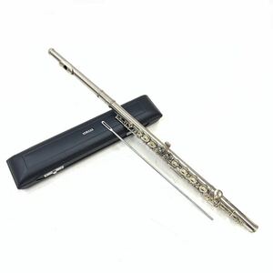 FN13727X【1000円スタート】YAMAHA ヤマハ YFL-23 フルート 楽器 音楽 吹奏楽 菅楽器 ケース付 現状出品