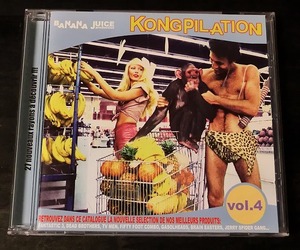 Kongpilation Vol.4 BANANA JUICE フランス ガレージ系コンピ盤 CD モンド サーフ パンク ロカビリー サイコビリー 