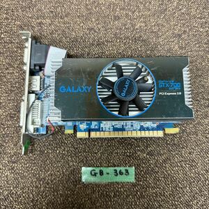 GK 激安 GB-363 グラフィックボード GALAXY GTX750 Ti PCI-E 2GB DDR5 128Bit 認識.画像出力のみ確認 中古品 同梱可能