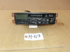 KP-776-2 MITSUBISHI カーステレオ MR337262 RX-1J92CW カセットデッキ FM/AM オーディオ