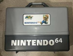 Nintendo64 収納ケース 収納ラック キャリーケース 収納ボックス BOX　任天堂 ニンテンドー64 N64 ジャンク品