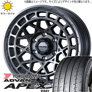 225/45R18 サマータイヤホイールセット カムリ etc (YOKOHAMA ADVAN V601 & MUDVANCEX TypeM 5穴 114.3)