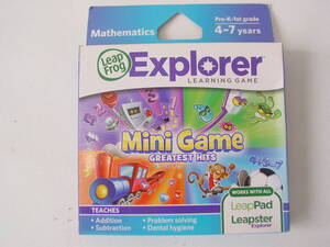 ★未使用 Leap Frog Explorer Mini Game ミニゲーム リープパット リープフロッグ LeapPad Leapster ゲーム