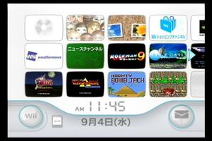 Wii本体のみ 内蔵ソフト13本入/グラディウスIII/グラディウスIIGOFERの野望/サムスピ&覇王丸地獄変/スト2ターボ/時オカ/ロックマン9/他