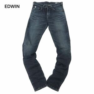 EDWIN エドウィン ED22 USED加工★ ストレッチ スキニー デニム パンツ ジーンズ Sz.XS　メンズ 日本製　C4B02953_7#R