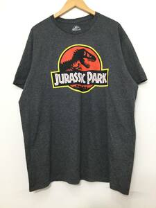 JURASSIC WORLD JURASSIC PARK ジュラシックパーク 映画 恐竜 プリント 半袖Tシャツ メンズXL〜 大きめ【良品】242