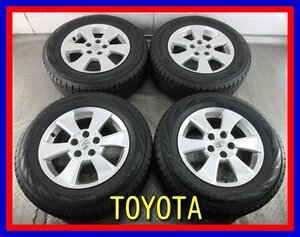 ■中古タイヤホイール■　TOYOTA アルファード 純正 16インチ 6.5J +33 5H 114.3 YOKOHAMA IG70 215/65R16 98Q 冬 激安 送料無料 K375