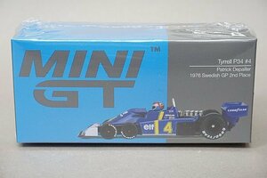 MINI GT / TSM 1/64 Tyrrell ティレル P34 P.デパイユ スウェーデンGP 2位 1976 #4 MGT00584-L