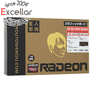 【中古】玄人志向グラボ RD-RX5700XT-E8GB/DF PCIExp 8GB 元箱あり [管理:1050020913]