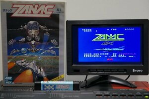 MSX2 ZANAC ザナック 特製カード付き / コンパイル COMPILE PONYCA PONY