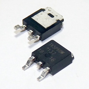 TOSHIBA TK5P60W,RVQ(S Nチャンネル MOSFET 600V 5.4A DPAK (TO-252) 3ピン【１０個】