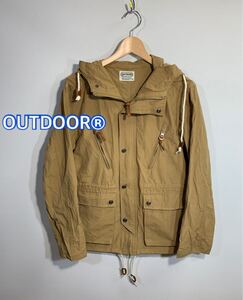 OUTDOOR PRODUCTSフード付きジャケットアウトドアマウンテンパーカー:M☆TS-385