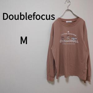 Doublefocus（M）プリントロンT＊クレヨンしんちゃん×シナモロール