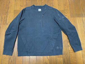 acg lab acronym black crewneck スウェット ブラック