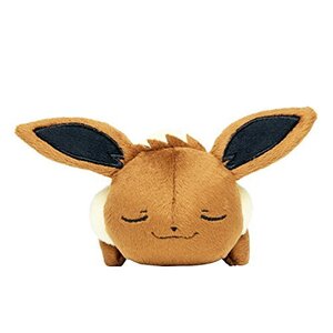 【中古】 ポケモンセンターオリジナル くったりぬいぐるみ イーブイ おやすみver.