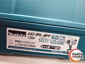 ♪未使用　マキタ makita　18V 充電式インパクトレンチ　TW1001DRGX【中古】