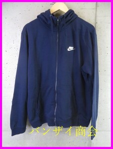 0210b16◆良品◆NIKE ナイキ フルジップ スウェットジャージパーカー XL/トレーナー/ジャケット/ポロシャツ/スニーカー/ウインドブレーカー