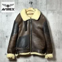 ⭐️90s⭐️ AVIREX B-3 大戦モデル　フライトジャケット　色濃