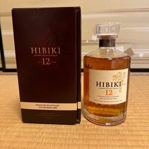 6 未開栓 SUNTORY サントリー 響 HIBIKI 12年 ウイスキー 43% 700ml 箱付