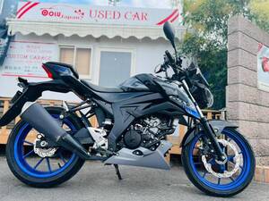 スズキGSX-S125　ヘルメットロック装備車