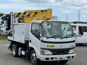 SALE★宮城発★4WD★H19年日野デュトロ,アイチ製SE08B 地上高8m,5速MT車,11万Km,Nox.PM適合車★110万売切り