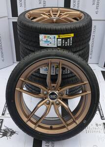 225/40R18 4本セット - アウディ A3 ・ S3 用に ( 18インチ 18x8J +47 ・ 5h 112 ) 新品 / 4本価格 225/40-18 XL