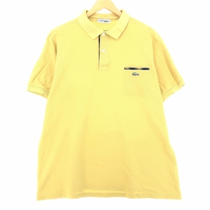 古着 ラコステ LACOSTE CHEMISE フレンチラコステ 半袖 ポロシャツ フランス製 7 メンズXXL /eaa436183 【SS2409_30%】