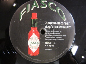 12inch LAJ & QUAKERMAN / Fiasco #2 wishbone / FIASCO / 5枚以上で送料無料