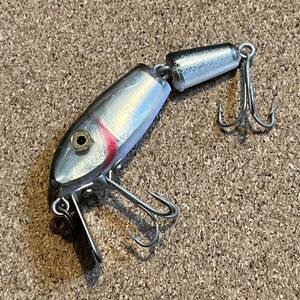 オリムピック ジョイントミノー 6.2cm SB シルバーブラック OLYMPIC JOINT MINNOW 62mm インチビッグ ビッグアイ オールドルアー