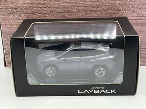 即決有★カラーサンプル SUBARU LEVORG LAYBACK スバル レヴォーグ レイバック グレー★ミニカー