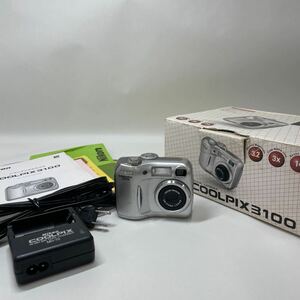 ジャンク/返品不可　コンパクトカメラ　Nikon COOLPIX 3100 #54179 j3