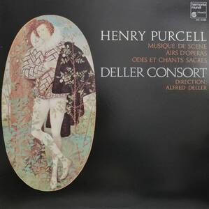 LP盤 アルフレッド・デラー/デラー・コンソート　Purcell 珠玉の歌曲集