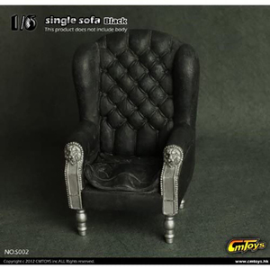 CM TOYS シーエムトイズ　シングル ソファ　一人掛けソファー（黒色）　Single Sofa Black　1/6 フィギュア用　未開封品