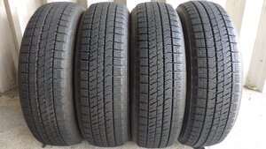 2019年製 8分山前後 ブリヂストン ブリザックVRX2 165/60R15 中古４本セット 061029