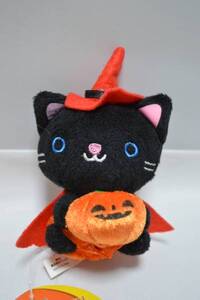 ハロウィン アニマルズ　マスコット　猫　ねこ　ぬいぐるみ　