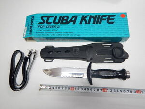 N⑧ DIVER`s KNIFE【 sun FISH/ZEST 】 在庫処分品