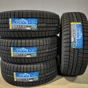 即納 2024年製 新品 ダンロップ ウインターマックス WM03 225/60R16 4本 225/60-16 スタッドレス ゼロスリー 正規品 4本送料込102000円