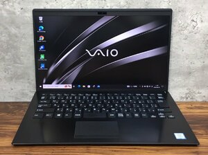 1円～ ●SONY VAIO Pro PK / Core i7 8565U (1.80GHz) / メモリ 16GB / SSD 128GB / 14型 4K (3840×2160) / Windows10 Pro 64bit