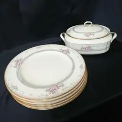 未使用 Noritake ディナープレート5枚、キャセロールセット