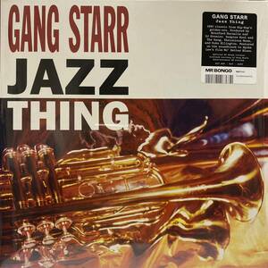 GANG STARR JAZZ THING 7inch 7インチ 45 rap hip hop DJ Premier guru Spike Lee Mo