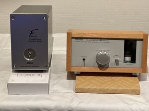 LUXMAN 真空管 ハイブリッドプリメインアンプキット(完成品)+無垢スプルース材ウッドケース(フィディリティムサウンド製)+15V対応電源AD