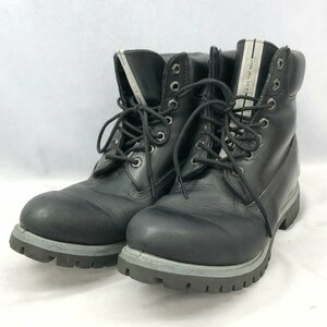 Timberland ティンバーランド 31022 9W 黒 ブラック ワークブーツ ブーツ アウトドア メンズ レザー 靴 アメカジ ホワイトタン