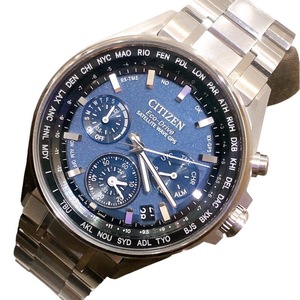 シチズン CITIZEN アテッサ エコドライブ GPS電波時計 CC4000-59L チタン 腕時計 メンズ 中古