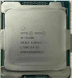 Intel Xeon W-2140B SR3LK 8C 3.2GHz 11.00MB 120W LGA2066 DDR4-2666
