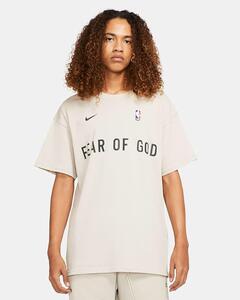 NIKE FEAR OF GOD M NRG W TOP ナイキ フィアオブゴッド ウォームアップ トップ Tシャツ Mサイズ オートミール CU4699-140 オート ミール