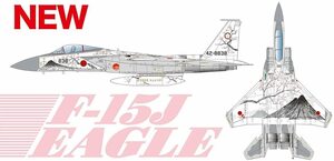 プラッツ AC-45 1/72 航空自衛隊 F-15Jイーグル 第305飛行隊 航空自衛隊50周年記念塗装機 梅と筑波山